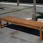 Catalina Teak Backless Bench thumbnail 4