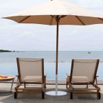 Cayman Teak Sun Lounger White thumbnail 8