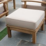 Pavillion Teak Ottoman thumbnail 4