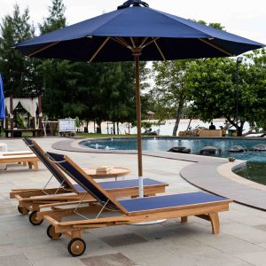 Palmetto Umbrella Blue