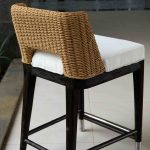 Firtz Rope Teak Bar Chair thumbnail 4