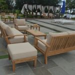 Pavillion Teak Ottoman thumbnail 2