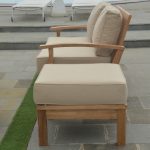 Pavillion Teak Ottoman thumbnail 3