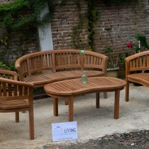 Teak Garden Set Chair Table San Francisco