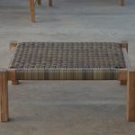 Mesa Teak Ottoman thumbnail 2