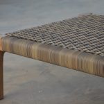 Mesa Teak Ottoman thumbnail 5