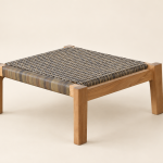 Mesa Teak Ottoman thumbnail 1