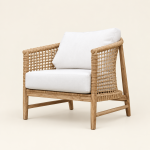 Melrose Teak Lounge Chair thumbnail 1