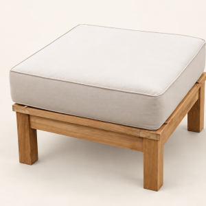 Pavillion Teak Ottoman